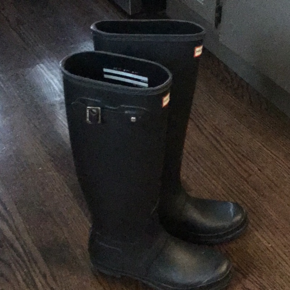 Hunter original tall rain boot